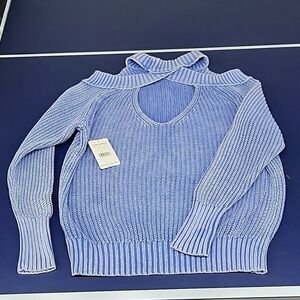 NWT Free People Half Moon Bay pullover sweater size XS